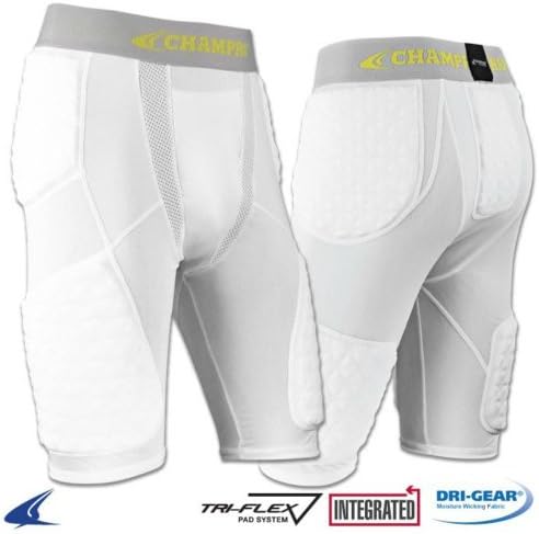 Tri-Flex Padded Basketball Shorts - Youth Small to Adult 3XL