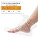 Paraffin Bath Liners 200pcs Disposable Plastic Gloves & Foot Cover Thermal Cozies Bags for Paraffin Wax Hand & Foot Care Accessories with 200pcs Stickers for Snug Closurethumb 3