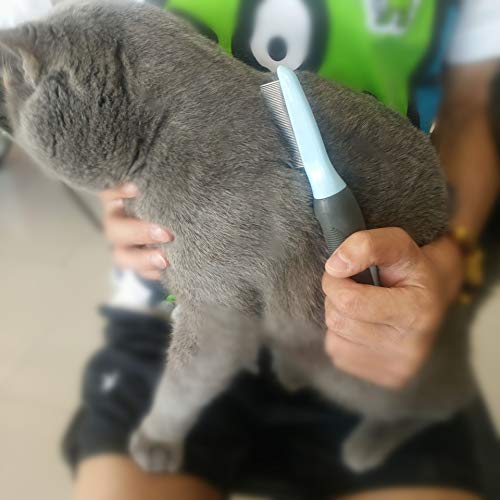 Dog Brush for Shedding Grooming & Cat Comb Set 2 Sided Safe Dematting