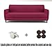Sweet Melodi Round Solid Wood Furniture Sofa/Chair/Couch/Loveseat/Cabinet Replacement Legs (5 Inches,Set of 4)