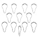 Clipperton Made in USA - RollerRings, Shower Curtain Rings (Set of 12)