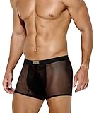 Arjen Kroos Men Sexy Mesh Boxer Briefs Low Rise