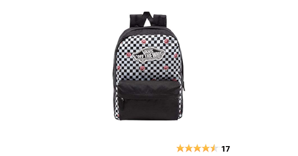 vans backpack black rose