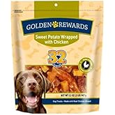 Golden Rewards Sweet Potato Wrapped with Chicken 32oz bag (1)