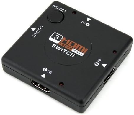 Easypro 3 Port 1080P HDMI AUTO Switch Splitter Switcher HUB Box Cable LCD HDTV