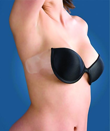 LIGHTWEIGHT BACKLESS STRAPLESS BRA - BLACK SIZE C