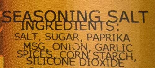 SEASONING SALT BY ITS DELISH, 13 OZ. MEDIUM JAR