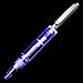 FlashingBlinkyLights Plastic Light Up Multicolor LED Pen with Silver Barrel