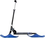 STIGA Snow Kick Scooter Black/Blue Snow Kick Bike Lightweight Foldable view 2