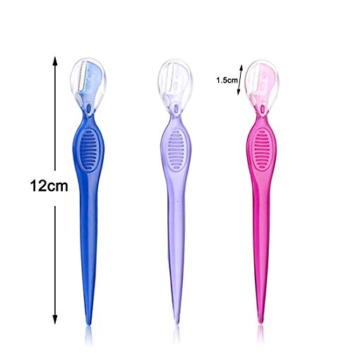 Eyebrow Razor Kit, 9 Pcs Foldable Eyebrow Shaper Grooming, Eyebrow Stencil For Women & Man