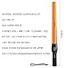 2 pack 15 inch Safety Traffic Wand Wand Light LED Flashlight Power by 3 X AAA Battery(Not Included)