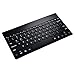 Copper GoKey Wireless Bluetooth Keyboard for Nokia Lumia 2520 | Aluminum Alloy Build; US English QWERTY Keyboard; Stand (Black)