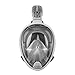 Full Face Snorkel Mask by Tower (Grey)