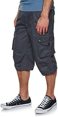 Protest Foolsgold 3 Quarter Cargo Pants 30 inch Asphalt