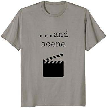 Mens Actors "And Scene" Film Clapboard Clapper Board Small Slate