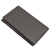 Masago Men's Made in Japan Leather Card Holder Card Case TH-401 Brown
