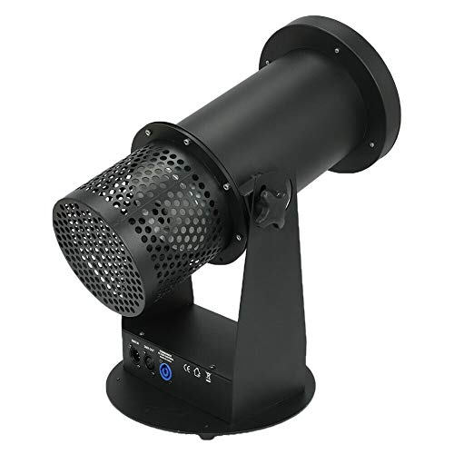 110V 1200W Manual/RC/DMX Control Professional DJ Confetti Launcher Machine With 12 LED Lights - Thumbnail 4