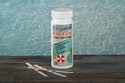 LeisureQuip 5-Way Pool & Spa Test Strips - Test for
