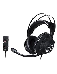 HyperX Cloud Revolver S Gaming Headset with Dolby 7.1 Surround Sound - Steel Frame - Signature Memory Foam, Premium Leatherette, for PC, PS4, PS4 PRO, Xbox One, Xbox One S (HX-HSCRS-GM NA) (Renewed)