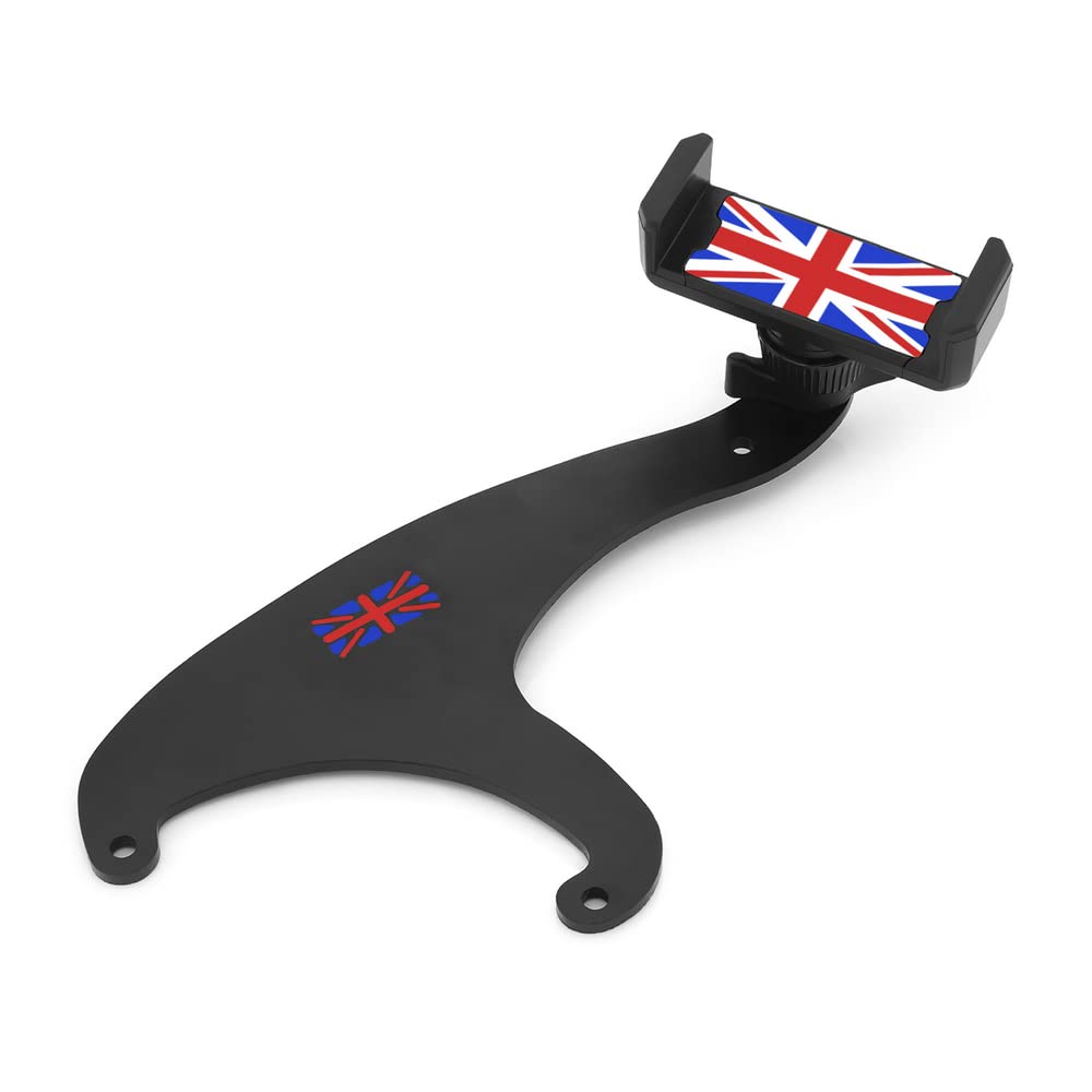 Heinmo Union Jack Red Smartphone Cell Phone Mount Holder (F54F55F56F57F60 2014-2020 Red)