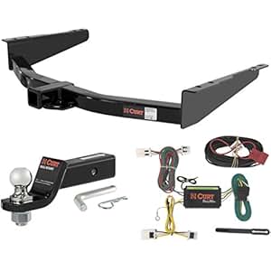 CURT Class 3 Hitch Tow Package w/ 1-7/8