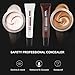 Concealer tattoo makeup cover up Cover Bruises Age Spots，scar concealer Professional Waterproof,Skin Dark Spots Hiding Cream Kit