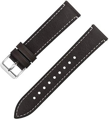 Fullmosa Correa de Reloj de Cuero Cera Aceite 6 Colores, Pulsera ...