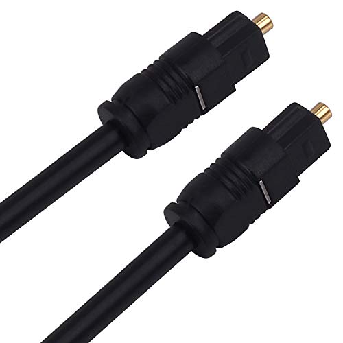 Toslink Cable, Yeworth [2 Pack] 1.8m Digital Fiber Optical Audio Cord Gold Plated Toslink to Toslink Fiber Optic Cable for Home Theater, Sound Bar, TV, PS4, Xbox & More - Thumbnail 5