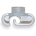 Droll Yankees Wing Nut Threaded Attachment for Hanging Bird Feeders