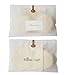 BC Washable Nature Organic Cotton Nursing Pads(10 Pack) Travel Bag Leakproof Ultra Soft Non Toxic-Hypoallergenic Reusable Breastfeeding Pads