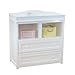 Athena Leila 2 Drawer Changer, White