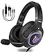 ONIKUMA Gaming Headset for Xbox One,PS4, PC, 3.5mm Stereo Wired Over Ear Gaming Headphone with Mic                      