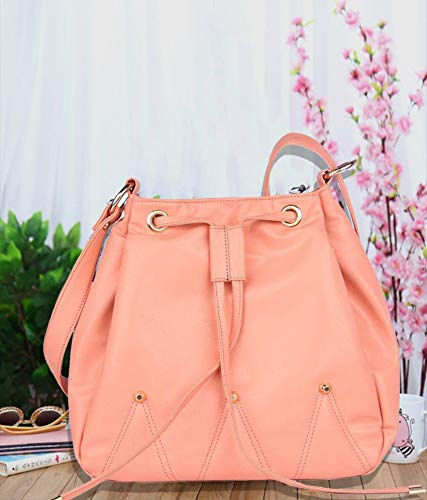 women marks women's sling bag (peach)