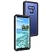 Casetego Compatible with Galaxy Note 9 Waterproof Case,Underwater Cover Full Body Protective Snowproof Dirtproof Shockproof IP68 Certified Waterproof Case for Samsung Galaxy Note 9,Black/Clear