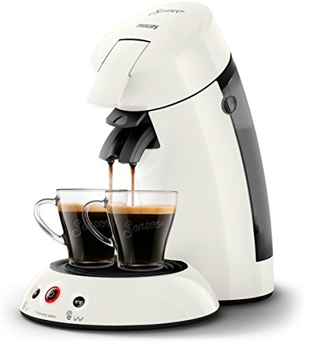Philips Senseo New Original Kaffeepadmaschine, Crema Plus, Kaffeestärkewahl, HD6554/10, 0.7 L, 1450 W, weiß – Bild 4