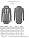 Aiyino Mens Hipster Hip Hop Pullover Hoodie Sweatshirt Long Sleeve T shirts US XL Black