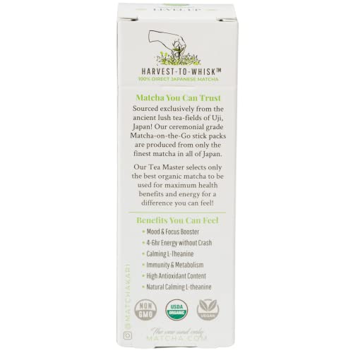 Dr. Weil Matcha Kari Superior Japanese Matcha Green Tea Sticks