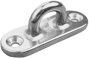 EYE PLATE OBLONG Stainless Steel 3-1/2"