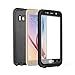 Samsung Galaxy S6 Waterproof Case, Meritcase Galaxy S6 IP68 Full Body Waterproof Dirt Proof Snowproof Shockproof Case for Outdoor Swimming Surfing Diving Snorkeling -Black