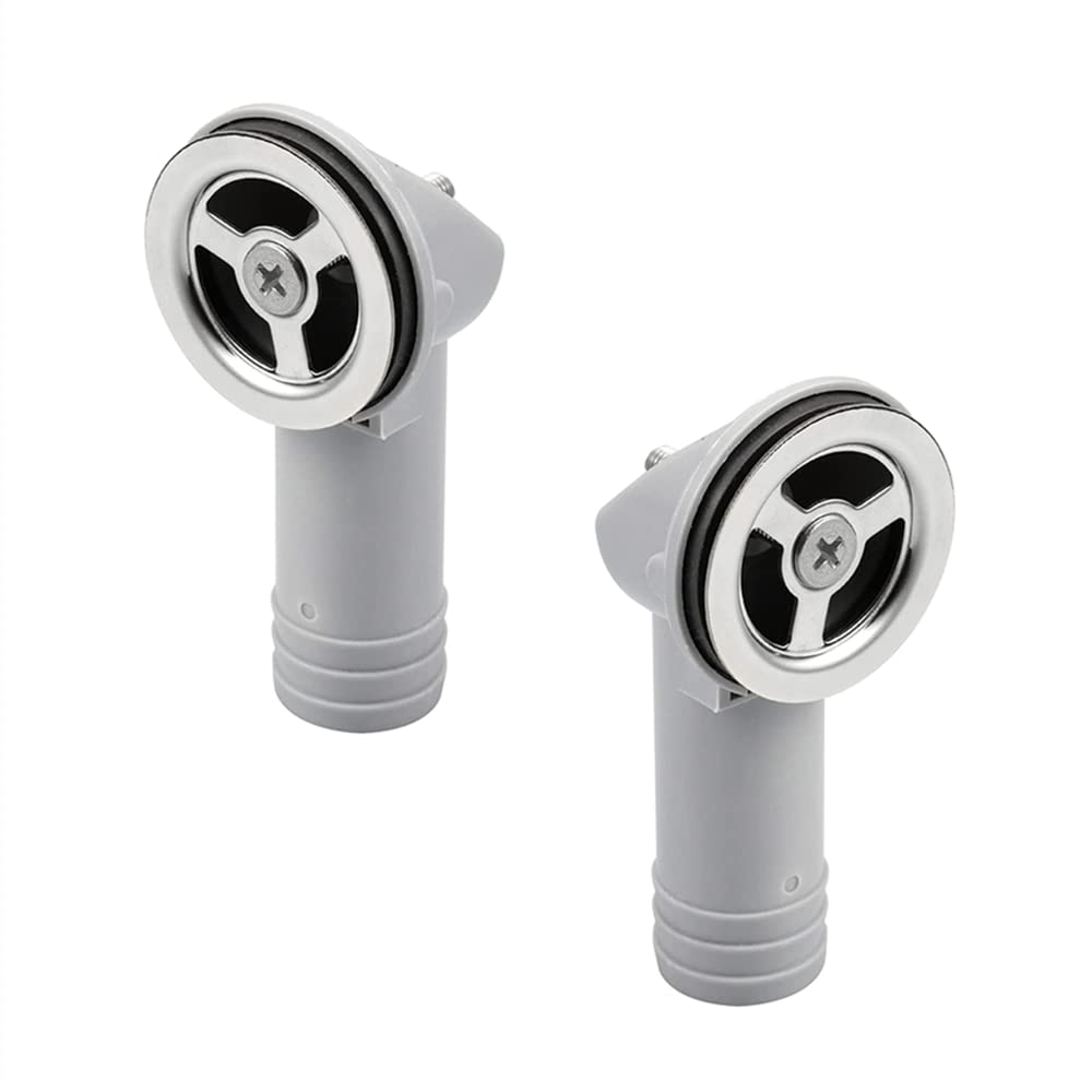 2 PCS Sink Overflow Pipe Sink Overflow Head Kitchen Sink Accessories for Bathroom Kitchen Vanity Artistic Basin Sink Hole Drain Covers Tidy Insert Spares