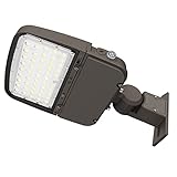 kadision 150W LED Parking Lot Light with Dusk to