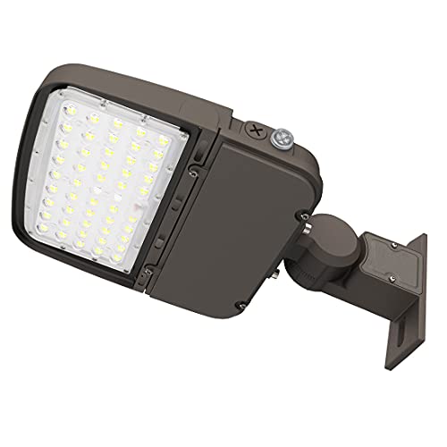 kadision 150W LED Parking Lot Light with Dusk to