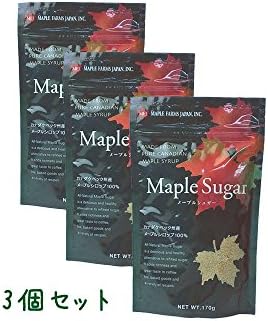 Maple Sugar smooth maple syrup 100% granules 170g ?deals set / mail service? (three sets) [Parallel import]