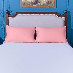 NTBAY 100% Brushed Microfiber Queen Pillowcases Set