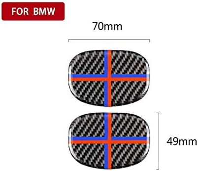 売り切れ必至 の車の装飾赤青カラーカーシートバックハンドル炭素繊維装飾ステッカーbmwミニクーパーf55 車 バイク 車の装飾赤青カラーカーシート バックハンドル炭素繊維装飾ステッカーbmwミニクーパーf55 F56と互換性のある 炭素繊維スタイルの車内 B08bykjhsj