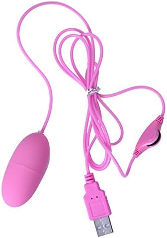 Demarkt Vibrating Egg, Waterproof Single-Frequency Silicone Jump Eggs-Best Massager for Men or Women (Pink)
