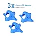 BETAFPV 3pcs Customized EOS2 FPV Canopy PC Blue for EOS2 Camera on HX100 Beta85X Beta75X FPV Whoop Drone