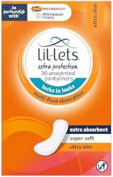 Lil-Lets Extra Protection Pantyliners X 30 One Pack Light Bladder Support view 2