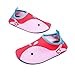 Giotto Kids Swim Water Shoes Quick Dry Non-Slip for Boys & Girls, Pink, 24-25