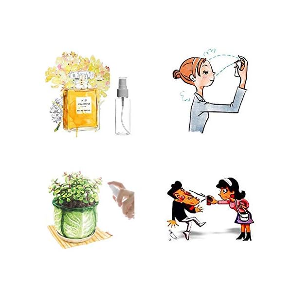 50ml-Small-Spray-Bottle-Empty-Clear-Fine-Mist-Spray-Bottles-Plastic-Travel-Atomiser-Bottle-Set-Refillable-Liquid-Containers-for-Make-up-Cosmetic-Hair 50ml Small Spray Bottle Empty Clear Fine Mist Spray Bottles Plastic Travel Atomiser Bottle Set Refillable Liquid…